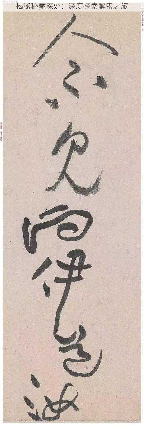 揭秘秘藏深处:深度探索解密之旅
