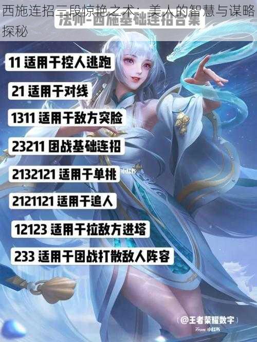 西施连招三段惊艳之术:美人的智慧与谋略探秘