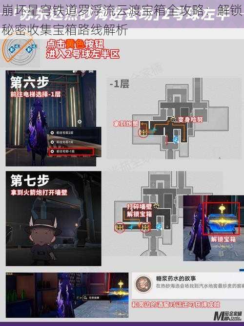 崩坏星穹铁道罗浮流云渡宝箱全攻略:解锁秘密收集宝箱路线解析
