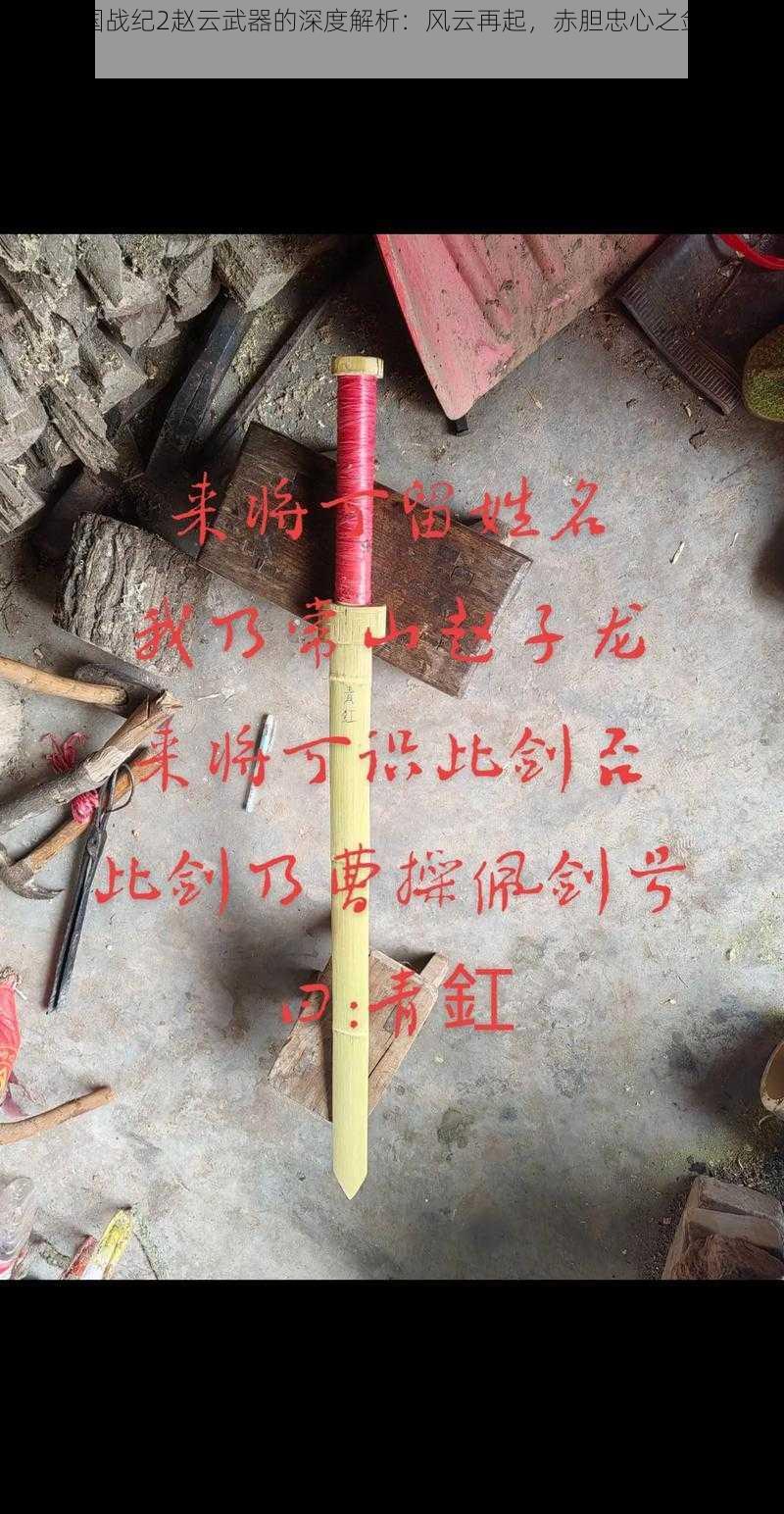 关于三国战纪2赵云武器的深度解析:风云再起,赤胆忠心之剑的传奇之旅