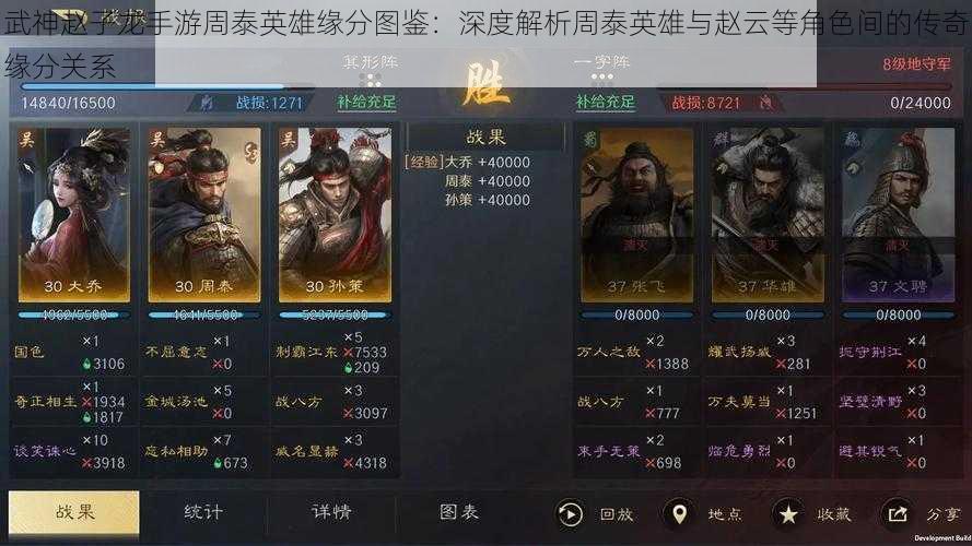 武神赵子龙手游周泰英雄缘分图鉴:深度解析周泰英雄与赵云等角色间的传奇缘分关系