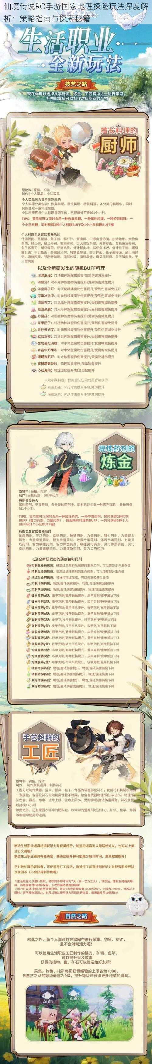仙境传说RO手游国家地理探险玩法深度解析:策略指南与探索秘籍