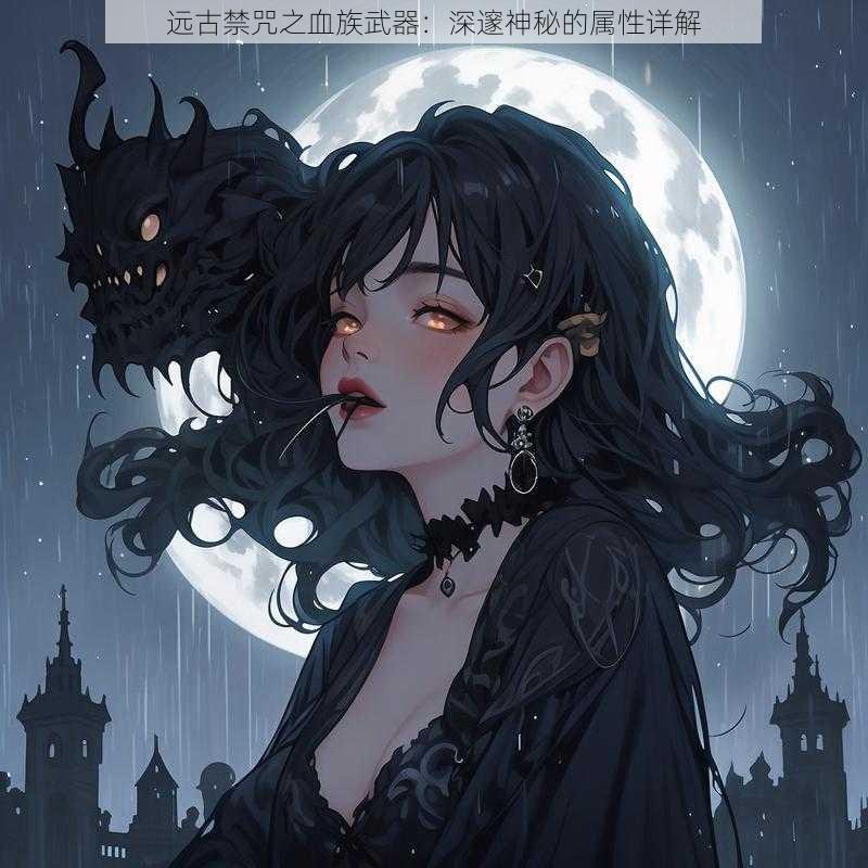 远古禁咒之血族武器:深邃神秘的属性详解