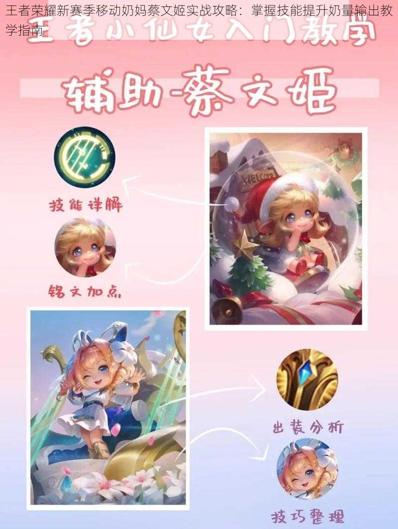 王者荣耀新赛季移动奶妈蔡文姬实战攻略:掌握技能提升奶量输出教学指南
