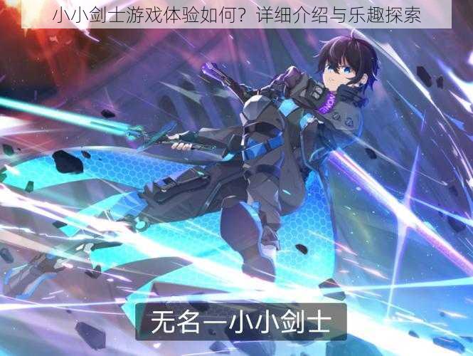 小小剑士游戏体验如何?详细介绍与乐趣探索