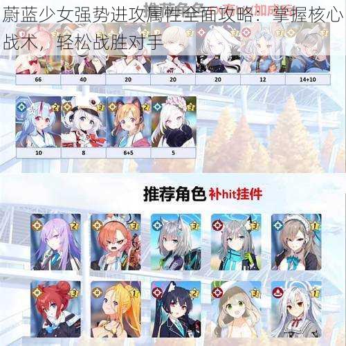蔚蓝少女强势进攻属性全面攻略:掌握核心战术,轻松战胜对手