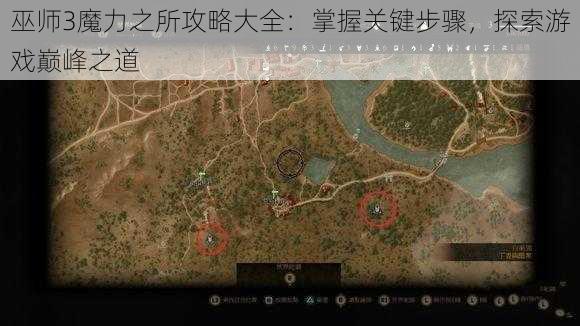 巫师3魔力之所攻略大全:掌握关键步骤,探索游戏巅峰之道
