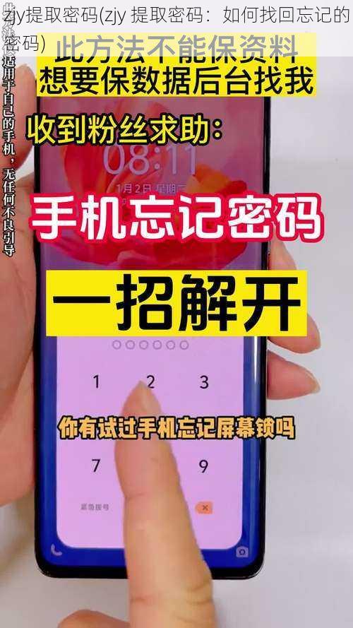 zjy提取密码(zjy 提取密码:如何找回忘记的密码)