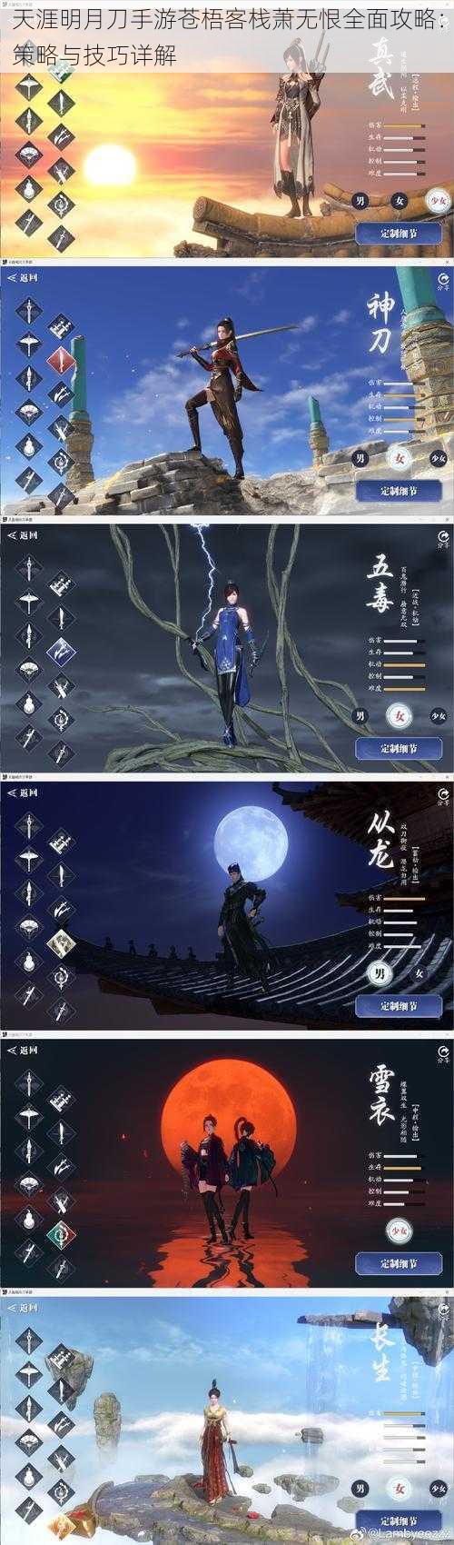天涯明月刀手游苍梧客栈萧无恨全面攻略:策略与技巧详解