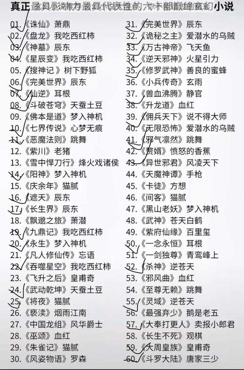 玄幻小说推荐 玄幻小说大盘点,你不能错过的精彩