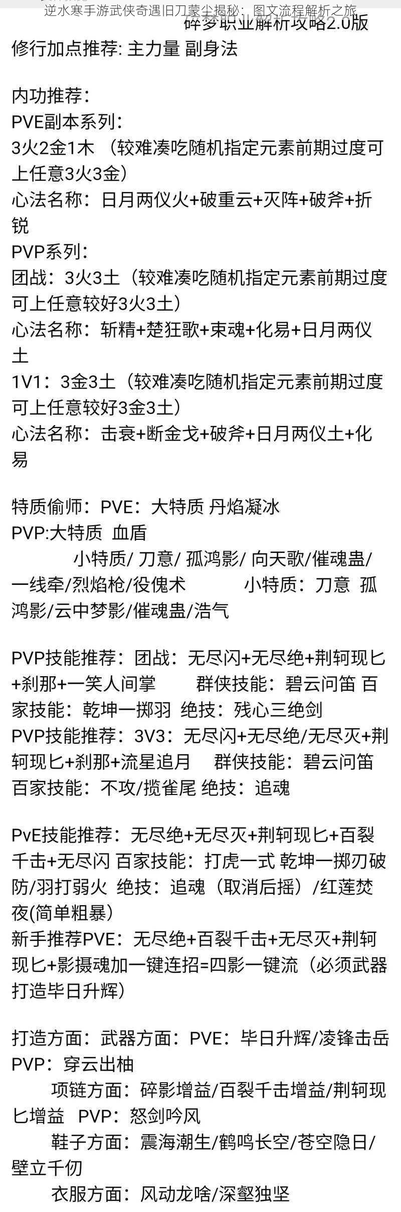 逆水寒手游武侠奇遇旧刀蒙尘揭秘:图文流程解析之旅