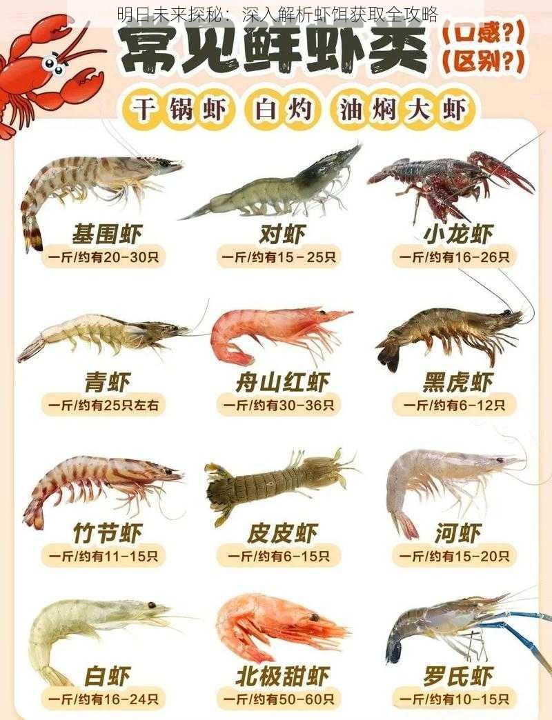 明日未来探秘:深入解析虾饵获取全攻略