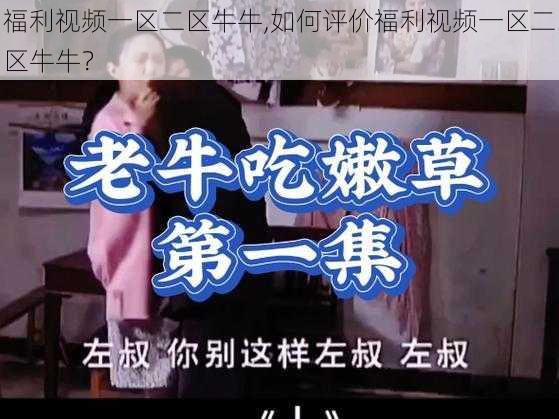 福利视频一区二区牛牛,如何评价福利视频一区二区牛牛?