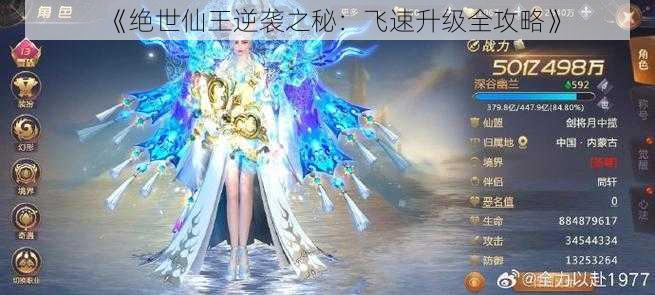 《绝世仙王逆袭之秘:飞速升级全攻略》