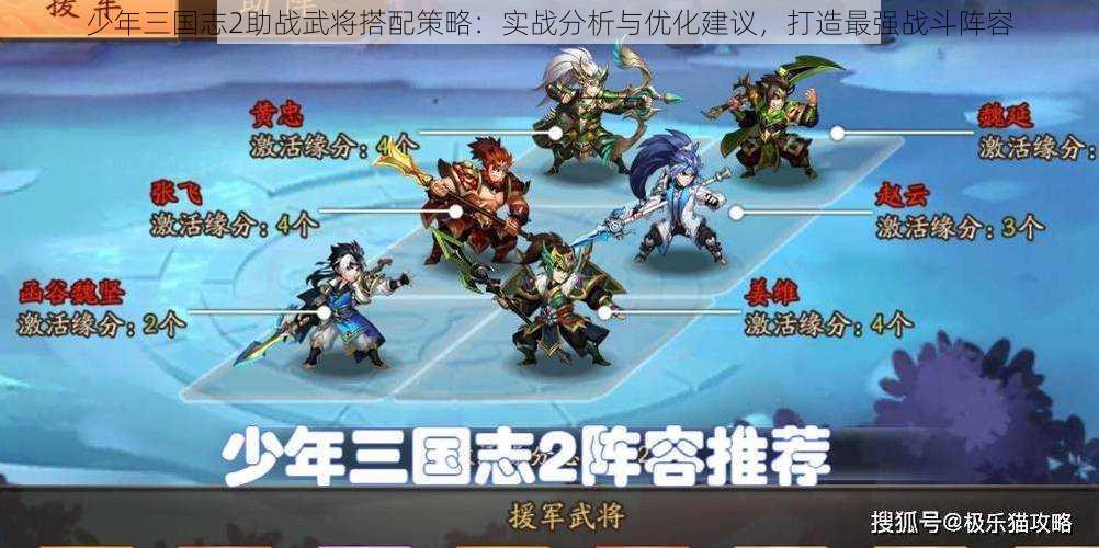 少年三国志2助战武将搭配策略:实战分析与优化建议,打造最强战斗阵容