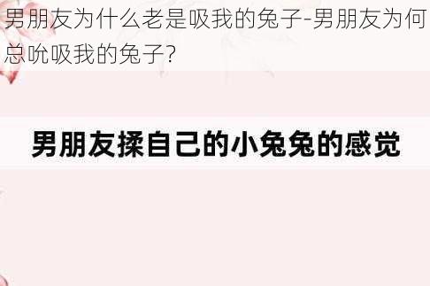 男朋友为什么老是吸我的兔子-男朋友为何总吮吸我的兔子?