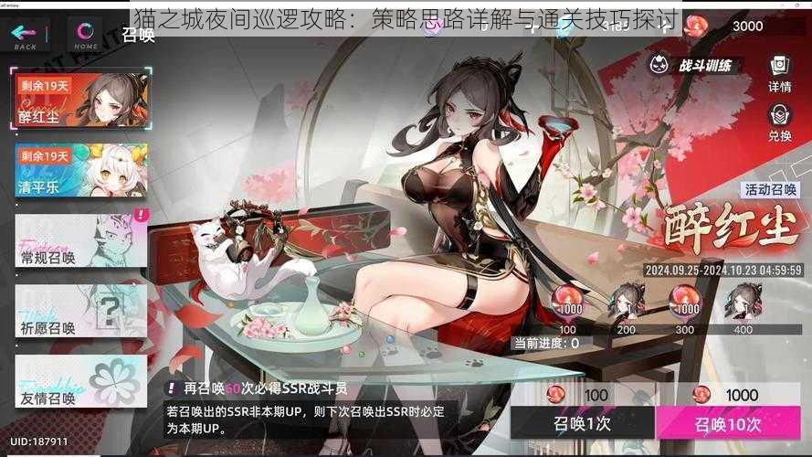 猫之城夜间巡逻攻略:策略思路详解与通关技巧探讨