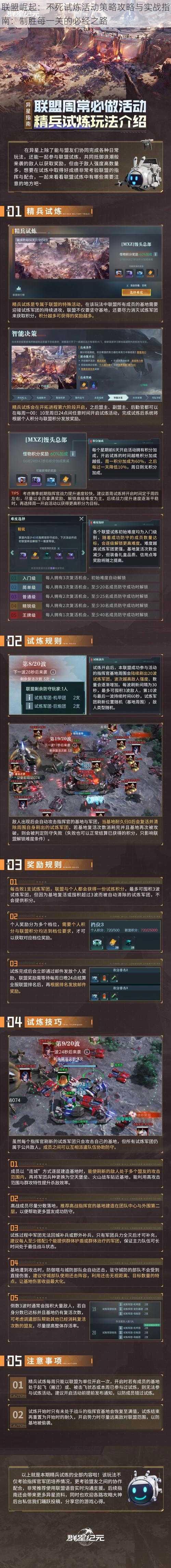 联盟崛起:不死试炼活动策略攻略与实战指南:制胜每一关的必经之路