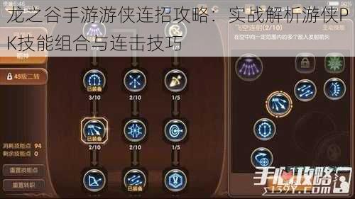 龙之谷手游游侠连招攻略:实战解析游侠PK技能组合与连击技巧