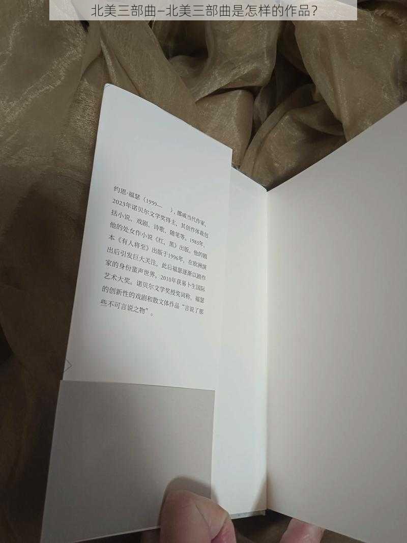 北美三部曲—北美三部曲是怎样的作品?