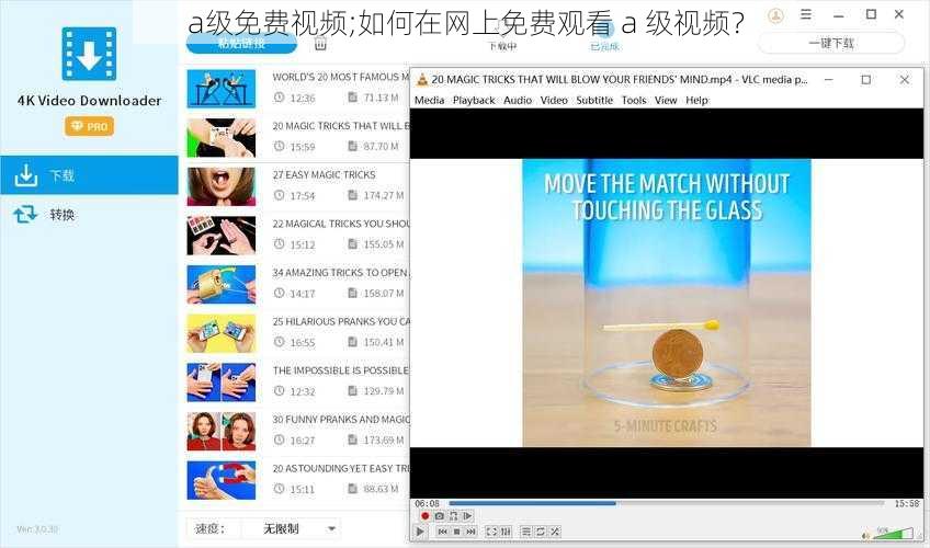 a级免费视频;如何在网上免费观看 a 级视频?