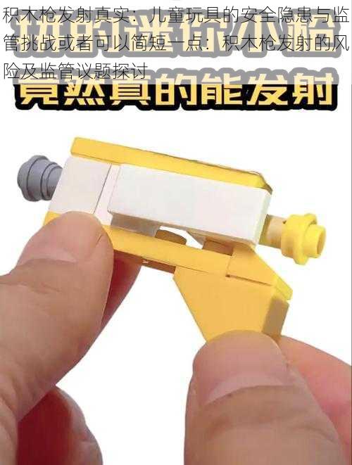 积木枪发射真实:儿童玩具的安全隐患与监管挑战或者可以简短一点:积木枪发射的风险及监管议题探讨