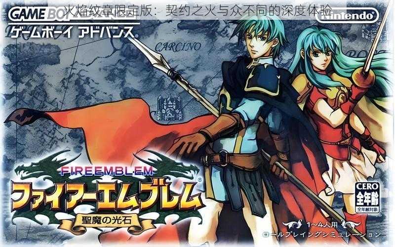 火焰纹章限定版:契约之火与众不同的深度体验