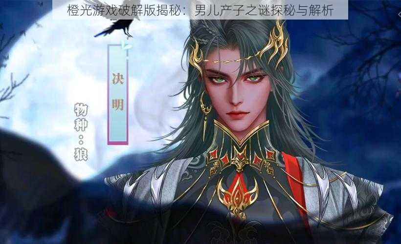 橙光游戏破解版揭秘:男儿产子之谜探秘与解析
