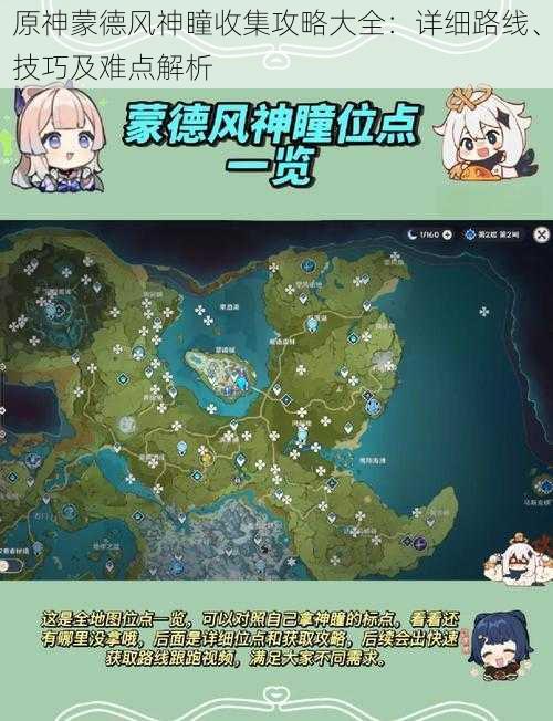 原神蒙德风神瞳收集攻略大全:详细路线、技巧及难点解析