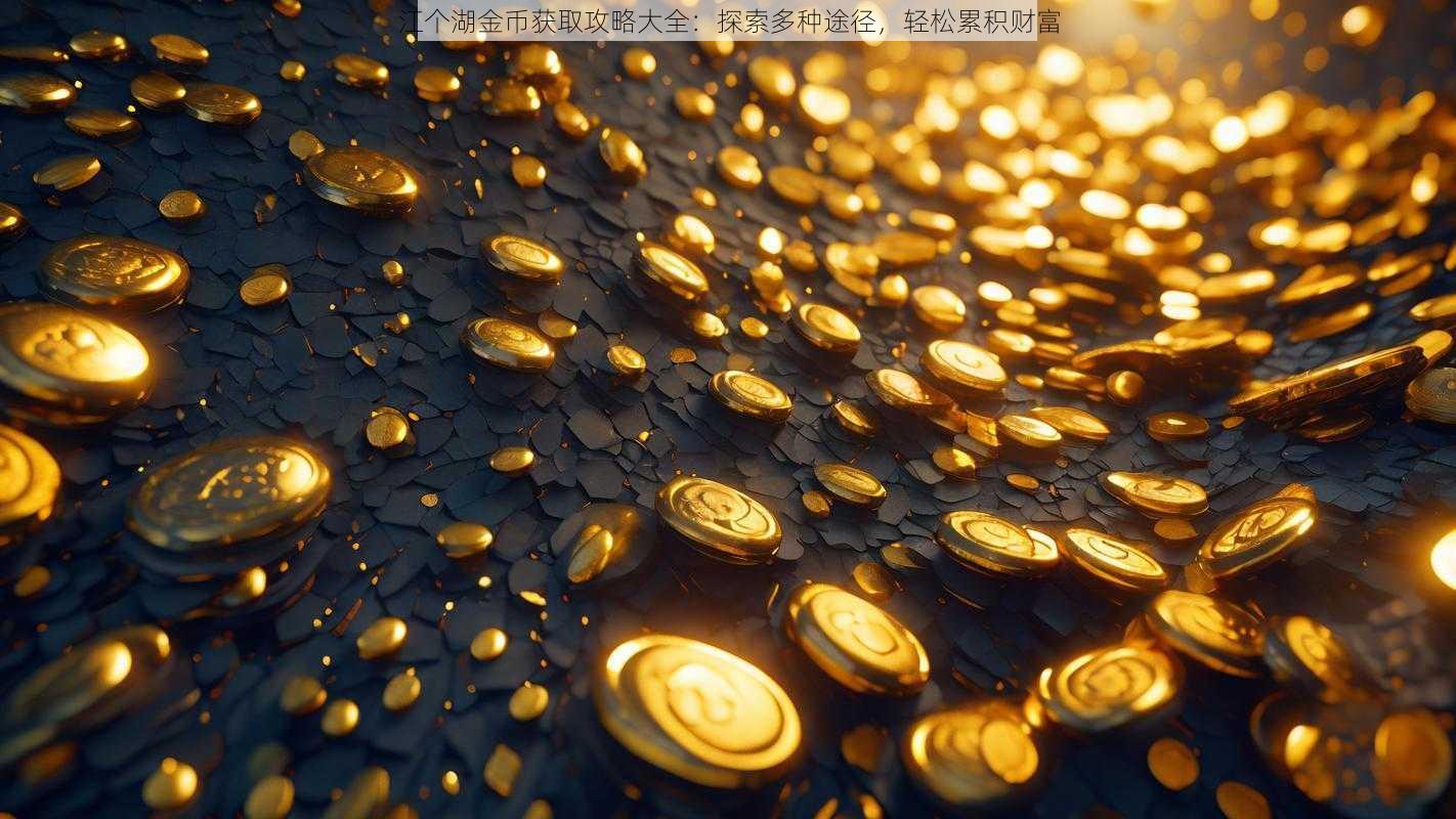 江个湖金币获取攻略大全:探索多种途径,轻松累积财富