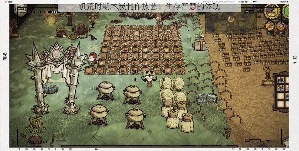 饥荒时期木炭制作技艺:生存智慧的体现