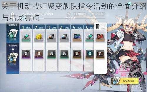关于机动战姬聚变舰队指令活动的全面介绍与精彩亮点