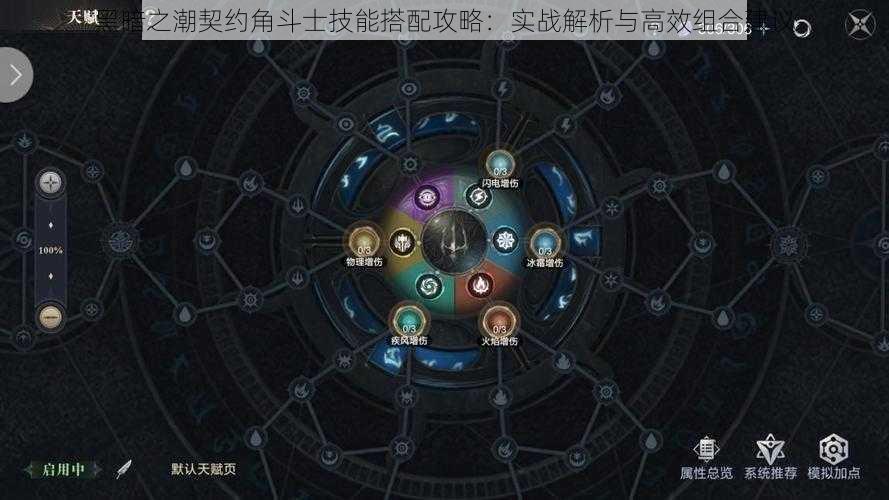黑暗之潮契约角斗士技能搭配攻略:实战解析与高效组合建议