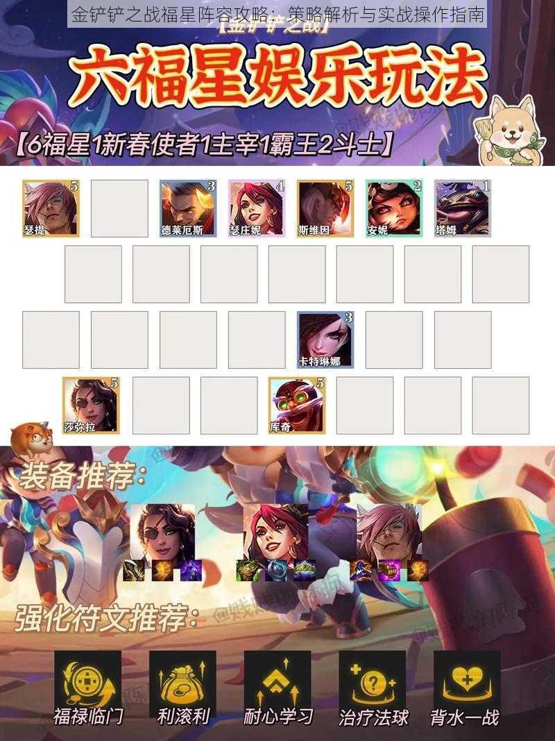 金铲铲之战福星阵容攻略:策略解析与实战操作指南