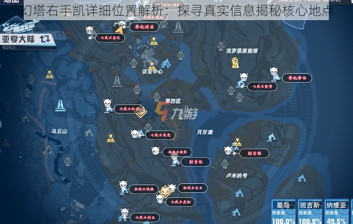 幻塔右手凯详细位置解析:探寻真实信息揭秘核心地点