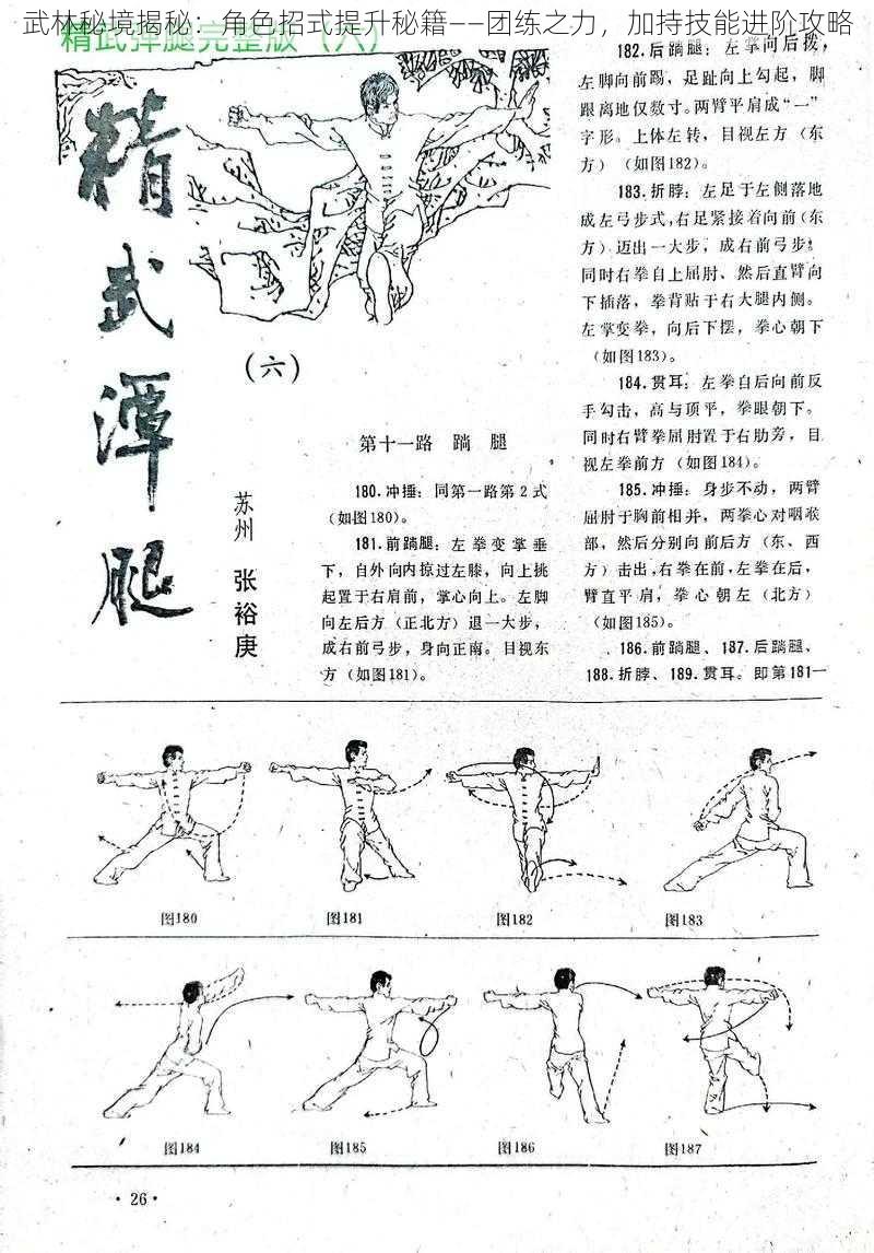 武林秘境揭秘:角色招式提升秘籍——团练之力,加持技能进阶攻略
