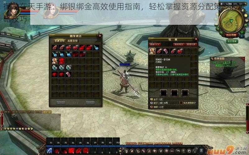 御龙在天手游:绑银绑金高效使用指南,轻松掌握资源分配策略与攻略技巧