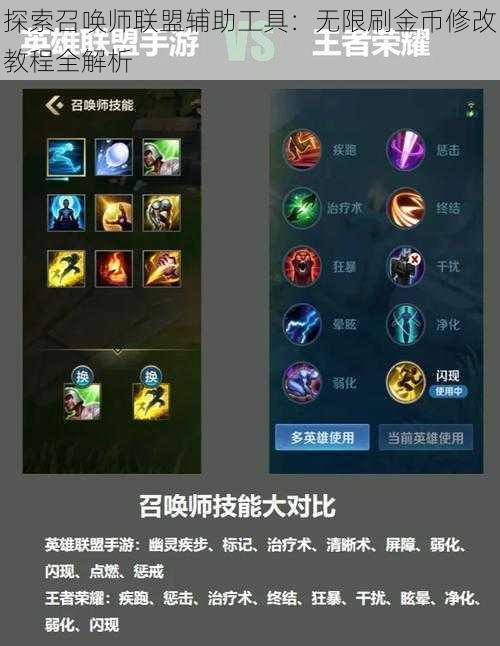 探索召唤师联盟辅助工具:无限刷金币修改教程全解析