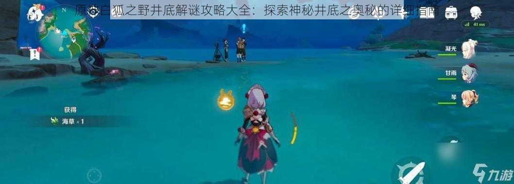 原神白狐之野井底解谜攻略大全:探索神秘井底之奥秘的详细指南